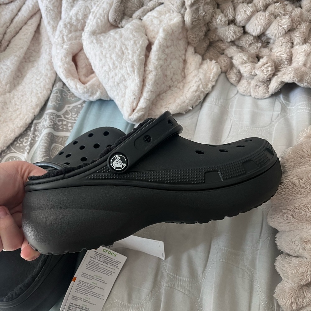 Black Clogs with Strap